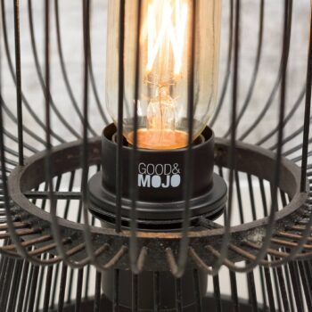 GOOD & MOJO Cango stolná lampa, čierna
