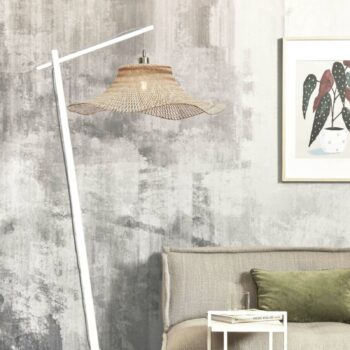 GOOD & MOJO Ibiza lampa Ø 65 cm biela/prírodná