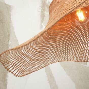 GOOD & MOJO Ibiza lampa Ø 65 cm prírodná/prírodná