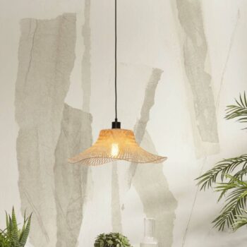 GOOD & MOJO Ibiza závesná lampa Ø 50 cm prírodná