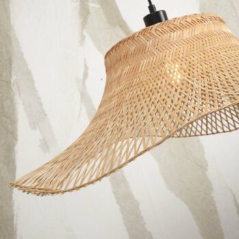 GOOD & MOJO Ibiza závesná lampa Ø 50 cm prírodná