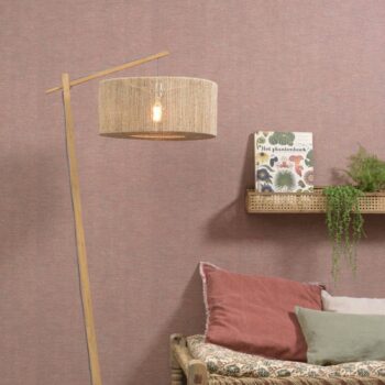 GOOD & MOJO Iguazu lampa prírodná valec Ø 50 cm