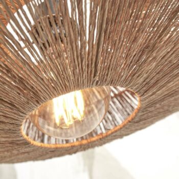 GOOD & MOJO Iguazu závesná lampa Ø 40 cm prírodná
