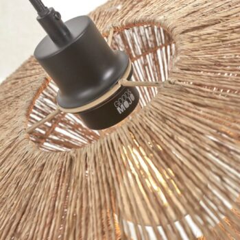 GOOD & MOJO Iguazu závesná lampa Ø 40 cm prírodná