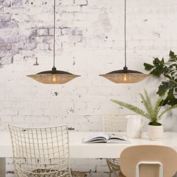 GOOD & MOJO Kalimantan závesná lampa horizontálna Ø44cm