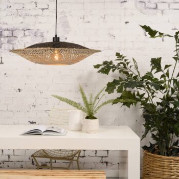 GOOD & MOJO Kalimantan závesná lampa horizontálna Ø60cm