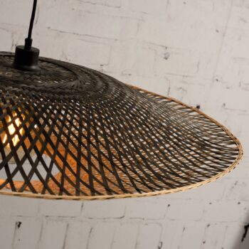 GOOD & MOJO Kalimantan závesná lampa horizontálna Ø87cm