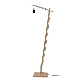 GOOD & MOJO Stojacia lampa Hokkaido, 150 cm, prírodná