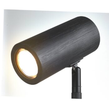 GOOD & MOJO stojaca lampa Java, čierna, 141 cm, bambus, GU10