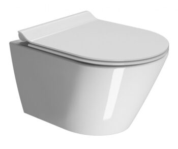 GSI - KUBE X závesná WC misa, Swirlflush, 36x50cm, biela ExtraGlaze 941611