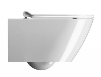 GSI - KUBE X závesná WC misa, Swirlflush, 36x55cm, biela ExtraGlaze 941511