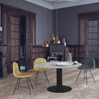 GUBI Bestlite BL9 závesná lampa Ø16 mosadz/mosadz