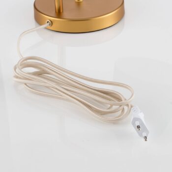 GUBI Gräshoppa stolová lampa, modro-sivá