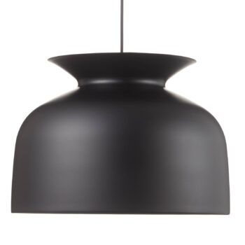 GUBI Ronde závesná lampa Ø 40 cm, čierna