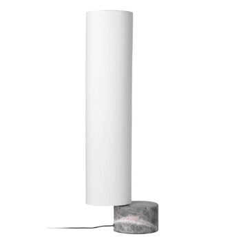GUBI Unbound LED stojacia lampa 80 cm biela