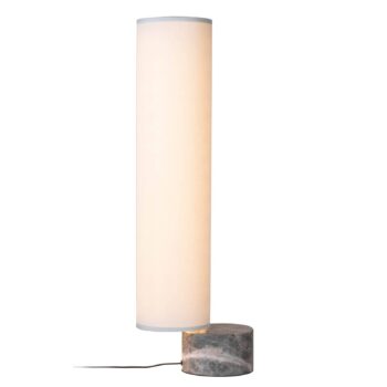 GUBI Unbound LED stojacia lampa 80 cm biela