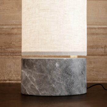 GUBI Unbound LED stojacia lampa 80 cm plátno