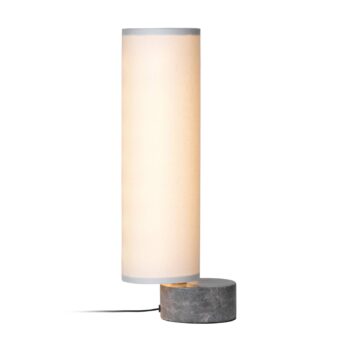 GUBI Unbound stolná LED lampa biela