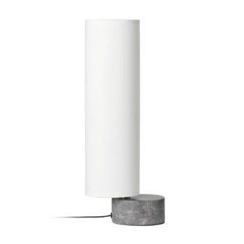 GUBI Unbound stolná LED lampa biela
