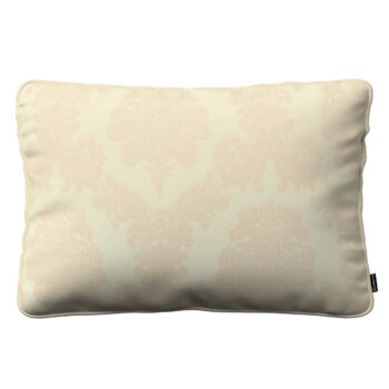 Gabika so šnúrkou, obliečka 60x40cm, béžová tkanina s vytkaným ornamentom , 60 x 40 cm, Damasco, 613-01