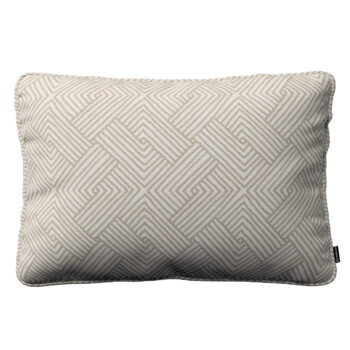 Gabika so šnúrkou, obliečka 60x40cm, béžovo-krémové geometrické vzory, 60 x 40 cm, Sunny, 143-44