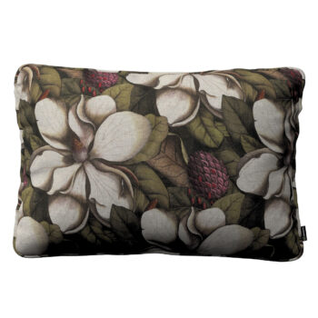 Gabika so šnúrkou, obliečka 60x40cm, béžový a zelený kvetinový motív, 60 x 40 cm, Eden, 144-24