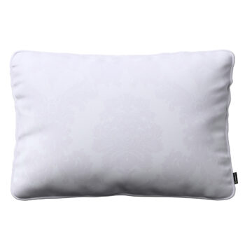 Gabika so šnúrkou, obliečka 60x40cm, biela tkanina s vytkaným ornamentom , 60 x 40 cm, Damasco, 613-00