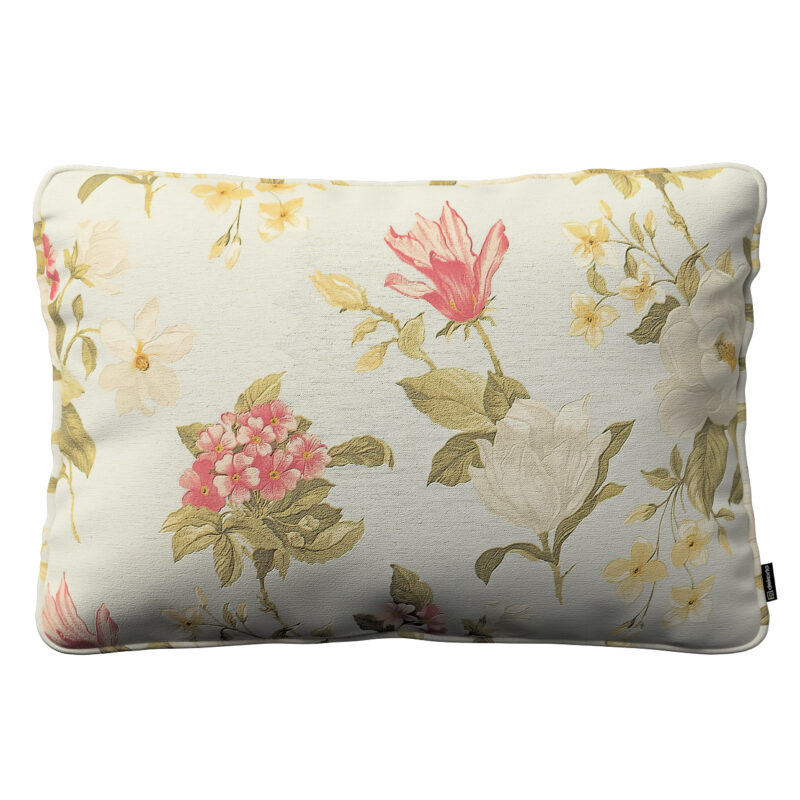 Gabika so šnúrkou, obliečka 60x40cm, duże kwiaty na niebieskim tle, 60 x 40 cm, Londres, 143-86 Gabika so šnúrkou, obliečka 60x40cm, duże kwiaty na niebieskim tle, 60 x 40 cm, Londres, 143-86