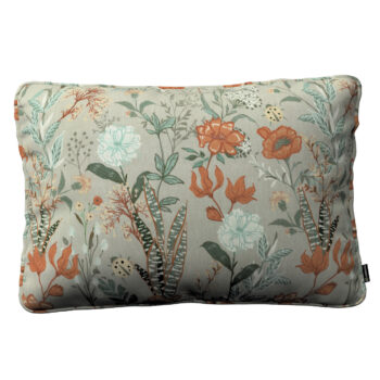 Gabika so šnúrkou, obliečka 60x40cm, farebné kvety, 60 x 40 cm, Flowers, 143-70