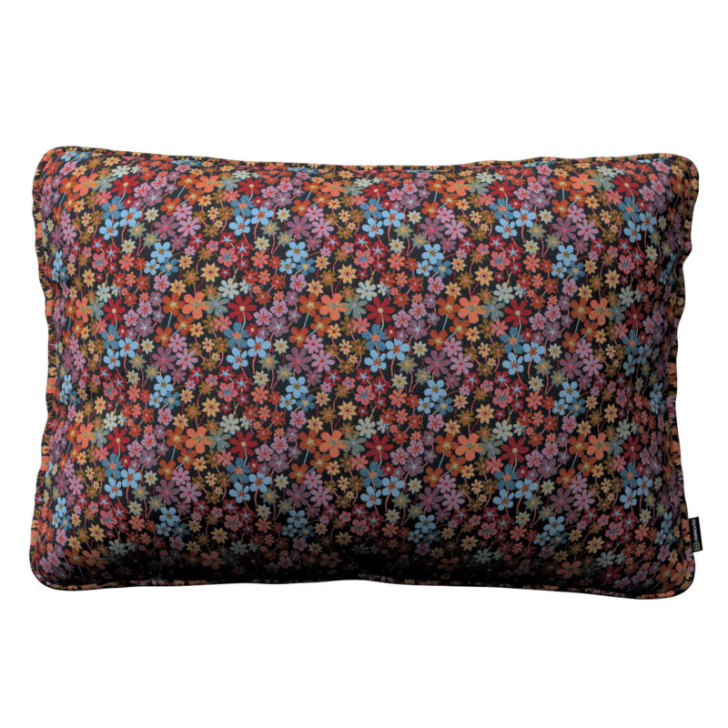Gabika so šnúrkou, obliečka 60x40cm, farebné kvety na čiernom pozadí, 60 x 40 cm, Intenso Premium, 144-32 Gabika so šnúrkou, obliečka 60x40cm, farebné kvety na čiernom pozadí, 60 x 40 cm, Intenso Premium, 144-32
