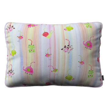 Gabika so šnúrkou, obliečka 60x40cm, farebné zvieratka na farebnom pozadí, 60 x 40 cm, Výpredaj, 151-05