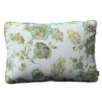 Gabika so šnúrkou, obliečka 60x40cm, kvety na béžovo - sivom podklade, 60 x 40 cm, Flowers, 143-67