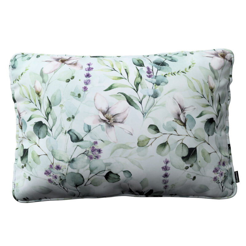 Gabika so šnúrkou, obliečka 60x40cm, magnólie na mätovom podklade, 60 x 40 cm, Flowers, 143-66 Gabika so šnúrkou, obliečka 60x40cm, magnólie na mätovom podklade, 60 x 40 cm, Flowers, 143-66