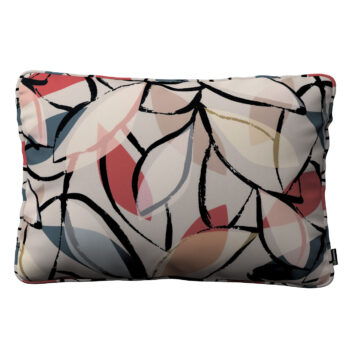 Gabika so šnúrkou, obliečka 60x40cm, ružové a sivé kvetinové motívy, 60 x 40 cm, Eden, 144-21