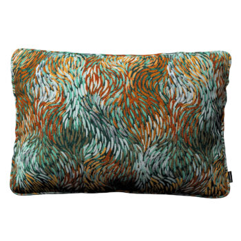 Gabika so šnúrkou, obliečka 60x40cm, zelená/oranžová, 60 x 40 cm, Intenso Premium, 144-31