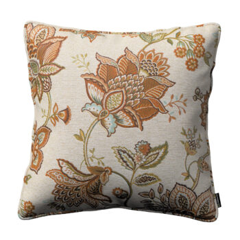 Gabika so šnúrkou, obliečka na vankúš, béžové kvety, 45 x 45 cm, Intenso Premium, 144-27