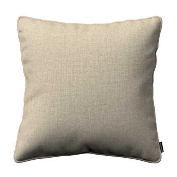 Gabika so šnúrkou, obliečka na vankúš, šedo - béžový šenil, 60 x 60 cm, City, 704-80