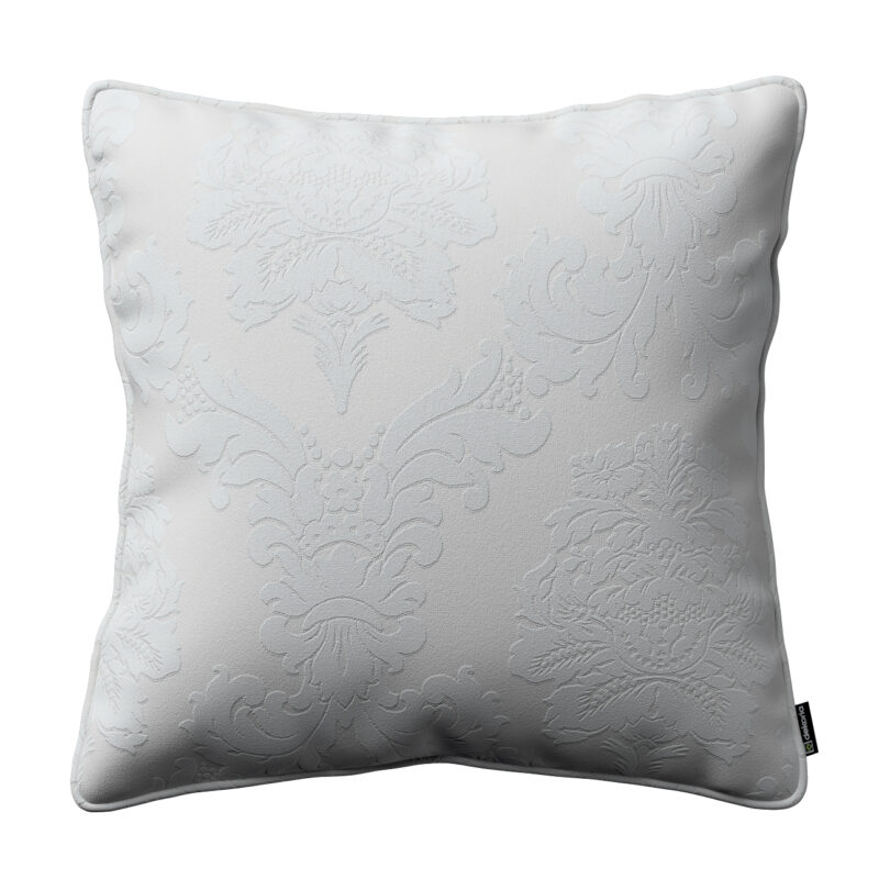 Gabika so šnúrkou, obliečka na vankúš, sivá, 45 x 45 cm, Damasco, 613-81 Gabika so šnúrkou, obliečka na vankúš, sivá, 45 x 45 cm, Damasco, 613-81