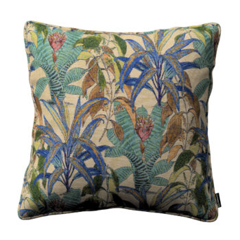 Gabika so šnúrkou, obliečka na vankúš, zeleno-modrá, 60 x 60 cm, Intenso Premium, 144-29