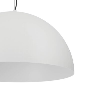 Gaetano 1 závesné svetlo, Ø 53 cm, sivá/biela, oceľ