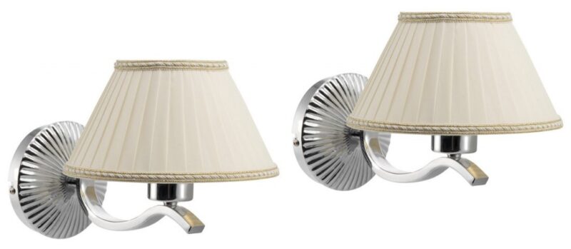 Gallo Wood - ISOTTA nástenné svietidlo E27, 60W, 230V, 2 ks, chróm 021003ST71IM2-C Gallo Wood - ISOTTA nástenné svietidlo E27, 60W, 230V, 2 ks, chróm 021003ST71IM2-C