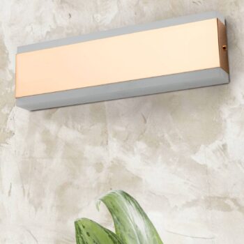 Garik – nástenné LED svietidlo so zlatým telom