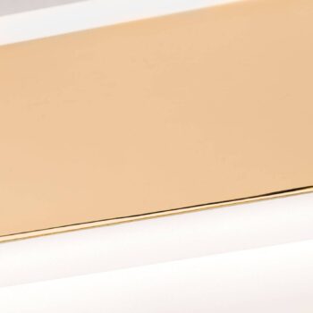 Garik – nástenné LED svietidlo so zlatým telom