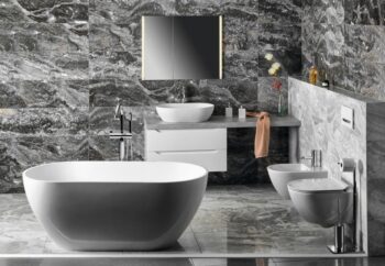Gedy - Stojan s držiakom na toaletný papier a WC kefou, hranatý, chróm 783213
