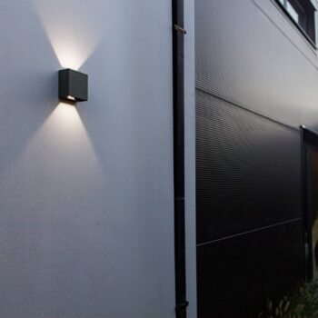 Gemini Beams IP54 up/down hranaté 4 000 K antracit