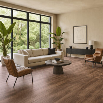 Gerflor, PVC podlaha - lino AladinTex 1150 Cajou, na mieru, šíře 4m, hnedá, bez podkladu, obývacia izba