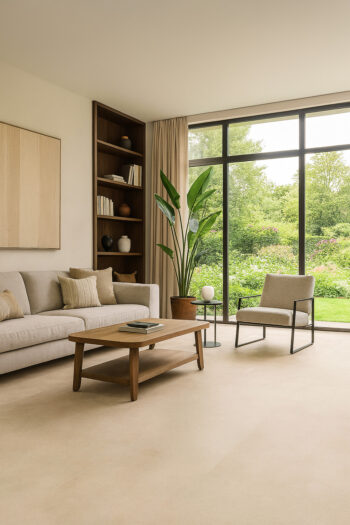 Gerflor, PVC podlaha - lino AladinTex 1791 Harlem, na mieru, šíře 4m, béžová, bez podkladu, detská izba