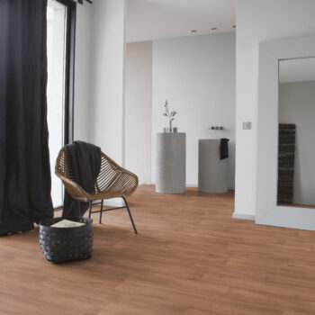 Gerflor, PVC podlaha - lino AladinTex Plus 1236 Cajou Honey, na mieru, šíře 4m, hnedá, filc, chodba / predsieň