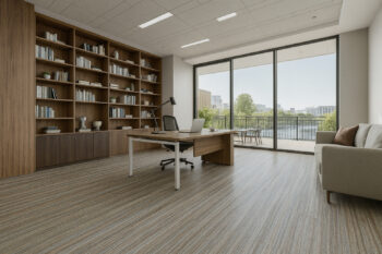 Gerflor, PVC podlaha - lino AladinTex Ultra 2241, na mieru, šíře 4m, viacfarebná, filc, chodba / predsieň