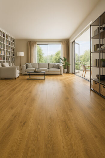 Gerflor, PVC podlaha - lino AladinTex Ultra 2242, na mieru, šíře 4m, hnedá, filc, chodba / predsieň